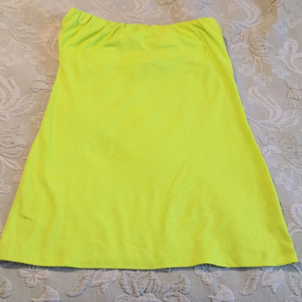 Bright green Half Top
